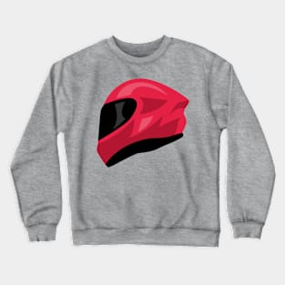 Red Helmet Crewneck Sweatshirt